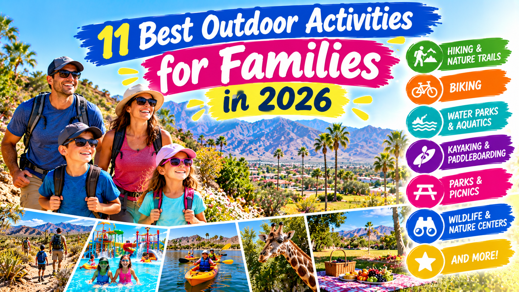 11 Best Outdoor Activities for Families in 2026