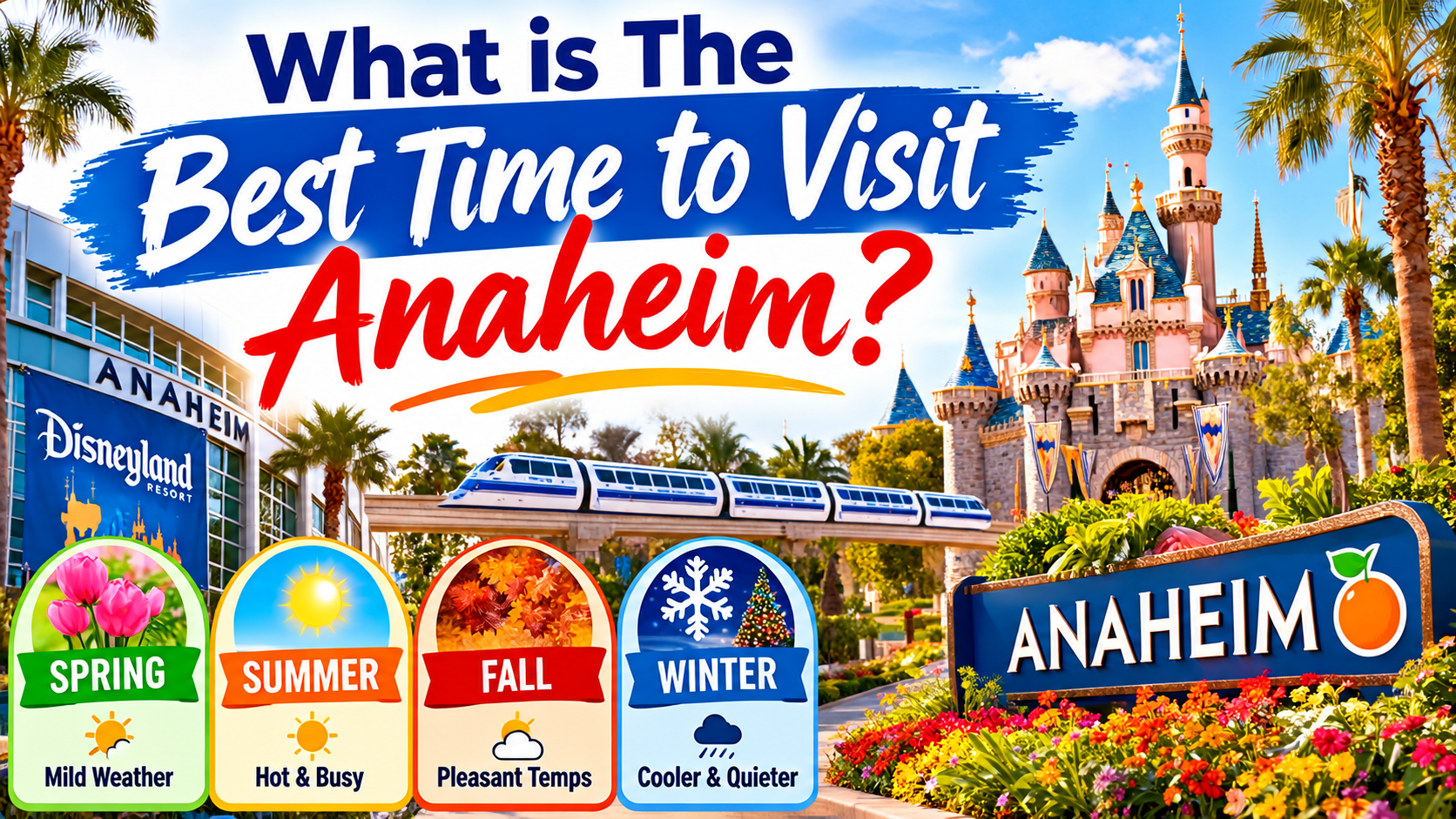 What is The Best Time to Visit Anaheim, CA, US?
