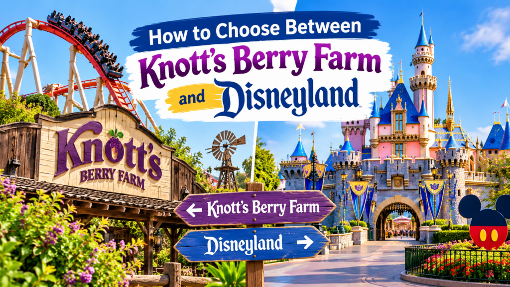Knott’s Berry Farm vs. Disneyland