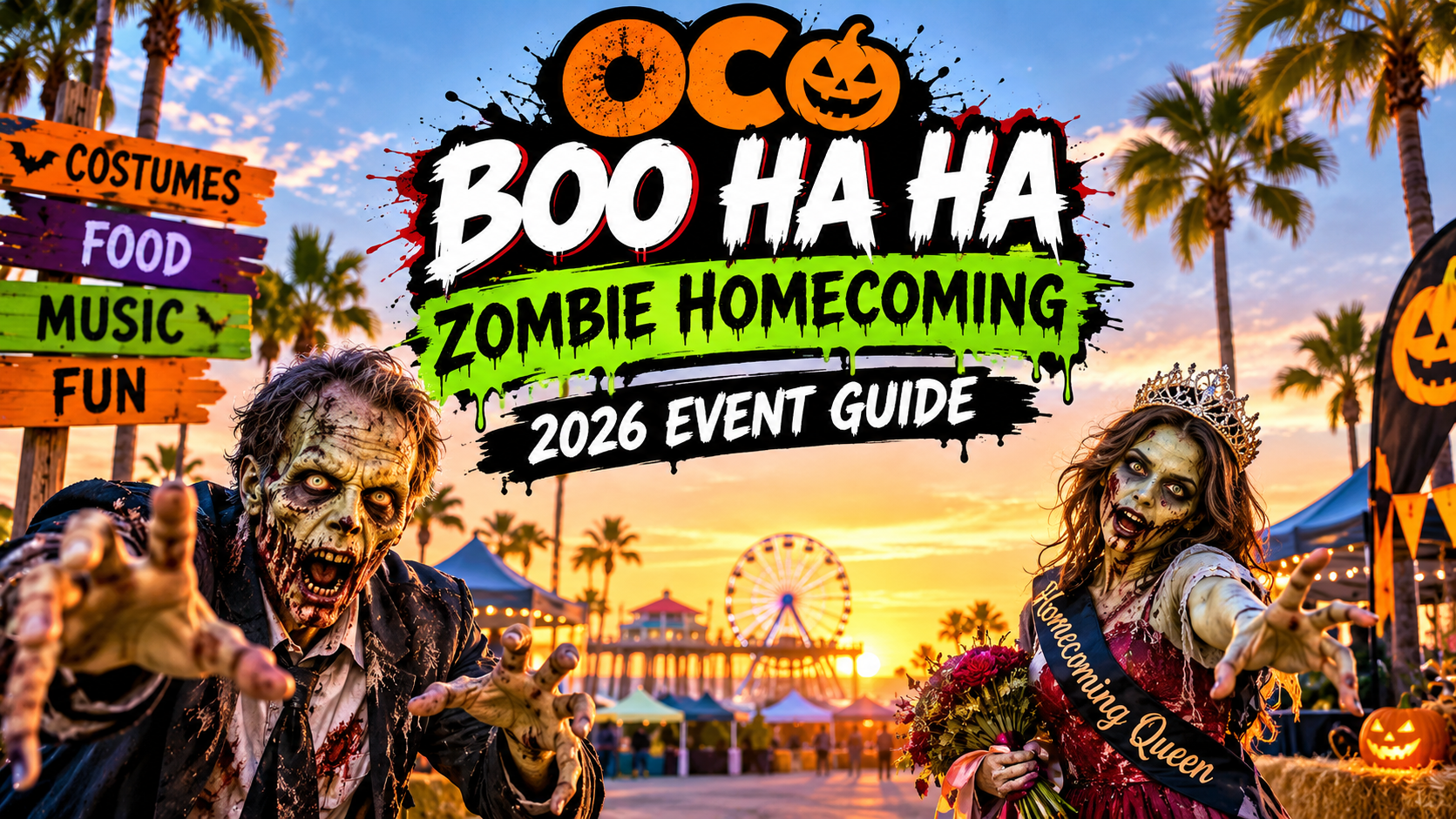 OC Boo Ha Ha – Zombie Homecoming: 2026 Event Guide