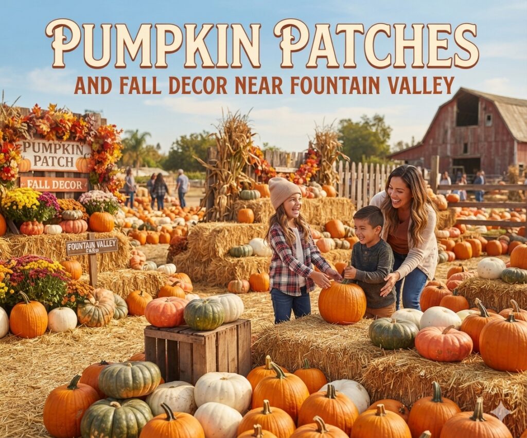 Pumpkin Patches and Fall Decor Near Fountain Valley
