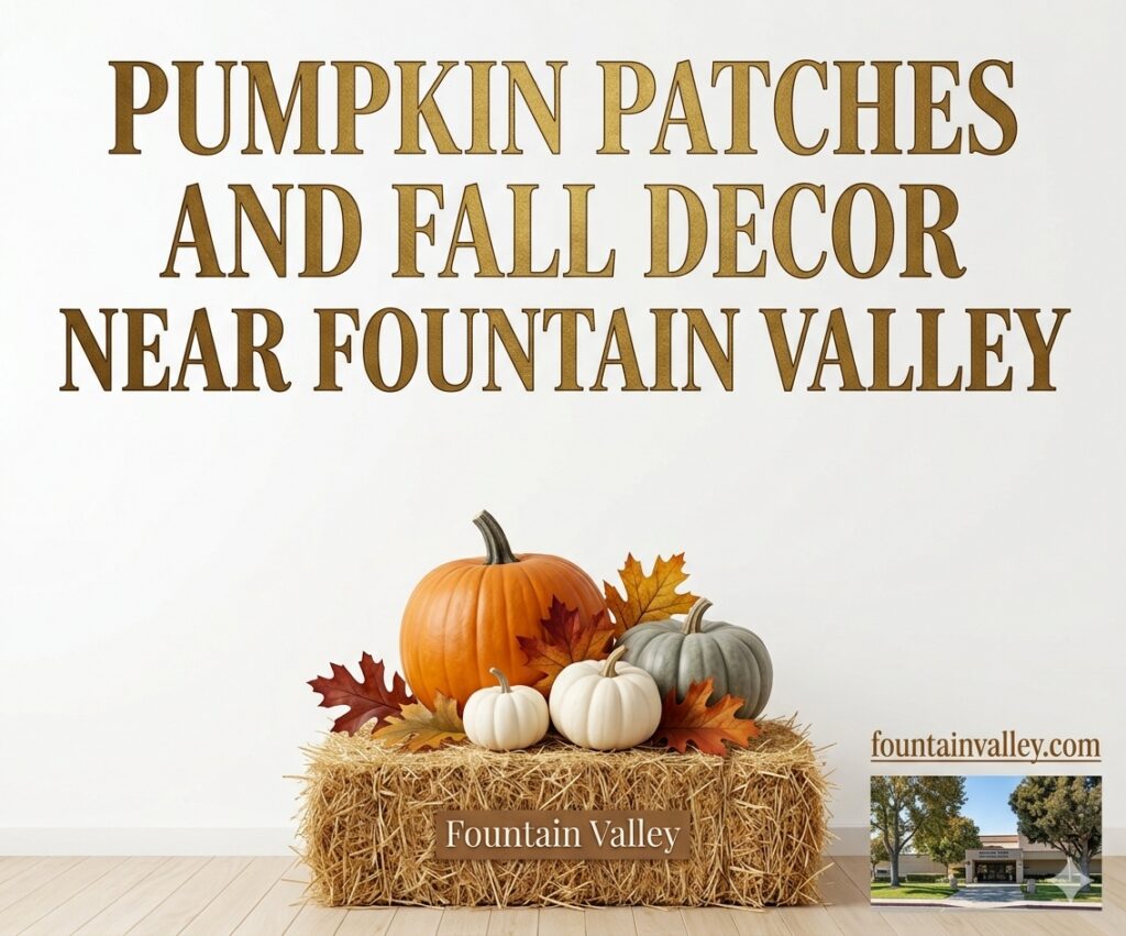 Pumpkin Patches and Fall Decor Near Fountain Valley